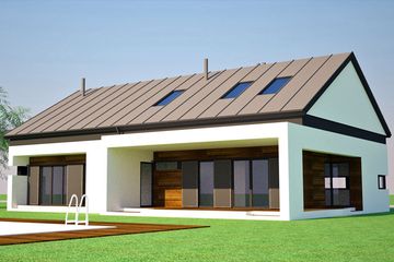  Projekt domu A-28 (PZB1006) - projekt domu parterowego - Zdjęcie 1