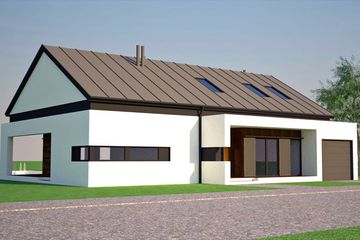  Projekt domu A-28 (PZB1006) - projekt domu parterowego - Zdjęcie 2