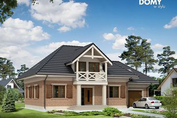  Projekt domu Krokus (BSA1674) - projekt domu parterowego z poddaszem - Zdjęcie 1