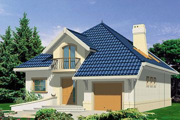  Projekt domu MANUELA (WRA1241) - projekt domu parterowego z poddaszem - Zdjęcie 2