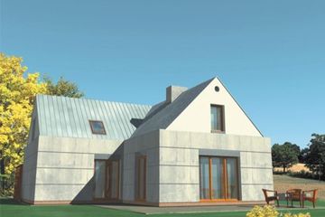  Projekt domu PAWEŁ (WRA1259) - projekt domu parterowego z poddaszem - Zdjęcie 2