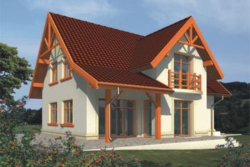  Projekt domu SAWA (WRA1268) - projekt domu parterowego z poddaszem - Zdjęcie 2