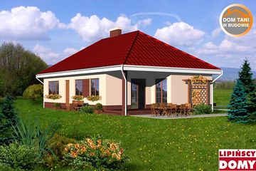  Projekt domu Salamanka (LMB11) (WRB1003) - projekt domu parterowego - Zdjęcie 2