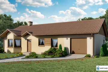  Projekt domu D09* Lucyna (WAI1143) - projekt domu parterowego - Zdjęcie 1