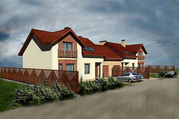  Projekt domu Gościnny (GDA1011) - projekt domu parterowego z poddaszem - Zdjęcie 1