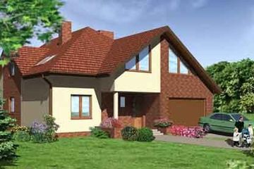  Projekt domu Pogodny (GDA1014) - projekt domu parterowego z poddaszem - Zdjęcie 1