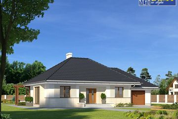  Projekt domu Libra(duplikat) (BSA1834) - projekt domu parterowego - Zdjęcie 1