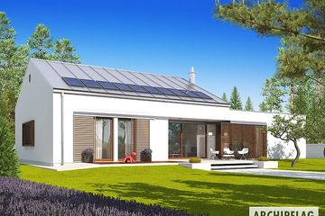  Projekt domu EX 8 wariant A (duplikat) (WRC2085) - projekt domu parterowego - Zdjęcie 1