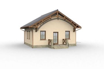  Projekt domu LA LORA duplikat (SLN1623) - projekt domu parterowego - Zdjęcie 2