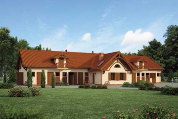  Projekt domu S25 duplikat (SLN1687) - projekt domu parterowego - Zdjęcie 1