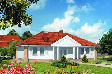  Projekt domu BM-30 (KRA1299) - projekt domu parterowego - Zdjęcie 2