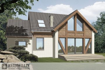  Projekt domu Adagio (WRN1167) - projekt domu parterowego z poddaszem - Zdjęcie 2