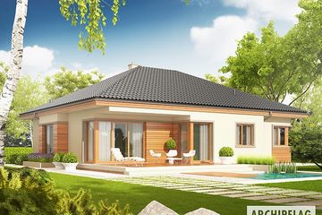  Projekt domu Eris G2 C (WRC2276) - projekt domu parterowego - Zdjęcie 1