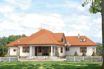  Projekt domu Preria (BSA1167) - projekt domu parterowego z poddaszem - Zdjęcie 2