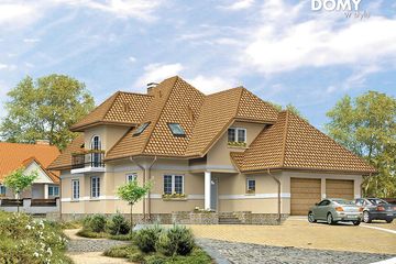  Projekt domu Rafa (BSA1181) - projekt domu parterowego z poddaszem - Zdjęcie 1