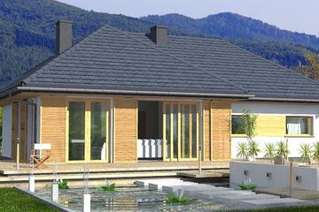 Projekt domu Dallas (BBE1006) - projekt domu parterowego - Zdjęcie 2