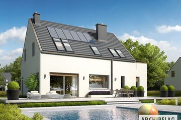  Projekt domu Oskar (WRC2344) - projekt domu parterowego z poddaszem - Zdjęcie 1