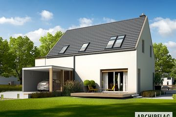  Projekt domu Oskar (WRC2344) - projekt domu parterowego z poddaszem - Zdjęcie 2