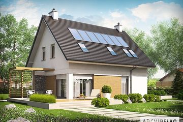  Projekt domu Tobiasz II G2 (WRC2350) - projekt domu parterowego z poddaszem - Zdjęcie 2