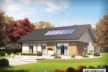  Projekt domu Kornel (WRC2351) - projekt domu parterowego - Zdjęcie 1