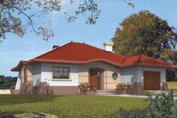  Projekt domu KORNELIA (WRA1297) - projekt domu parterowego - Zdjęcie 1