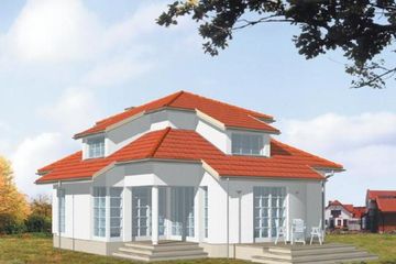  Projekt domu PALADIO (KSA1240) - projekt domu parterowego z poddaszem - Zdjęcie 2