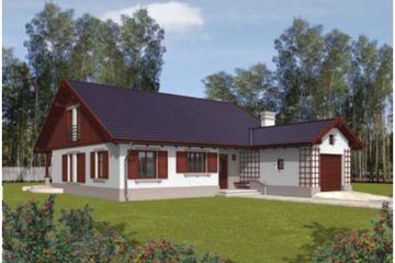  Projekt domu KLEMENTYNKA (WRA1309) - projekt domu parterowego - Zdjęcie 1