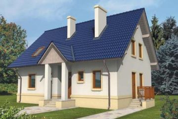  Projekt domu MAGDALENKA (WRA1333) - projekt domu parterowego - Zdjęcie 1