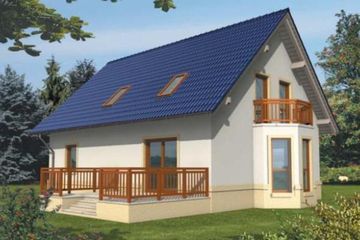  Projekt domu MAGDALENKA (WRA1333) - projekt domu parterowego - Zdjęcie 2