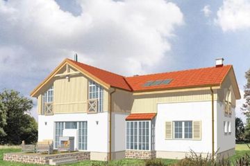  Projekt domu DAKOTA (KSA1242) - projekt domu parterowego z poddaszem - Zdjęcie 2
