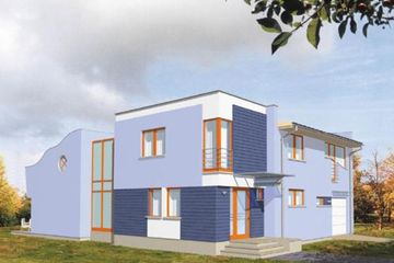  Projekt domu DELTA (KSA1243) - projekt domu z pełnym piętrem - Zdjęcie 1