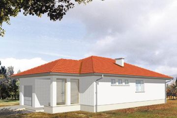  Projekt domu REN (KSA1253) - projekt domu parterowego - Zdjęcie 1