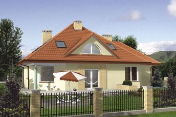  Projekt domu PINOKIO (BSB1000) - projekt domu parterowego z poddaszem - Zdjęcie 2