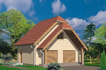  Projekt domu UPB - G02 (KRK1062) - projekt domu parterowego - Zdjęcie 1