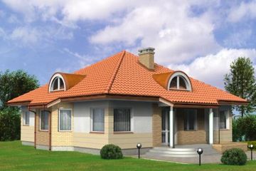  Projekt domu HOBBIT (BSB1002) - projekt domu parterowego - Zdjęcie 2