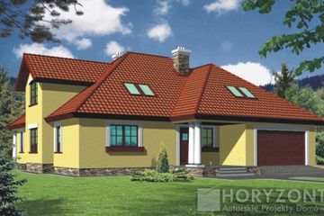  Projekt domu MAHONIA A (WRD1100) - projekt domu parterowego z poddaszem - Zdjęcie 2