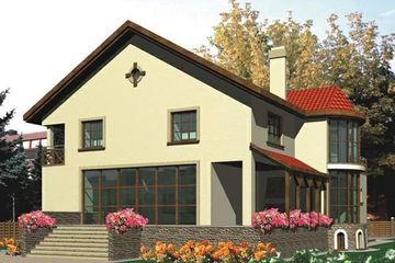  Projekt domu IZABELA II (WRA1180) - projekt domu parterowego z poddaszem - Zdjęcie 1