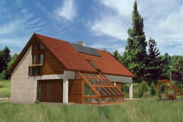  Projekt domu W 10 (GDB1011) - projekt domu parterowego z poddaszem - Zdjęcie 2