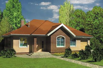  Projekt domu A2 (WRM1000) - projekt domu parterowego - Zdjęcie 1