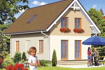  Projekt domu AR 133 (KRL1011) - projekt domu parterowego z poddaszem - Zdjęcie 2