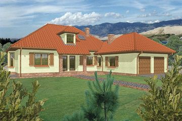  Projekt domu CIS 84 (WRO1001) - projekt domu parterowego z poddaszem - Zdjęcie 1