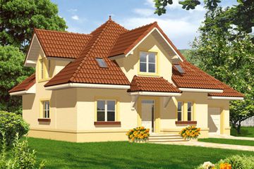  Projekt domu MORENA (WRW1002) - projekt domu parterowego z poddaszem - Zdjęcie 2