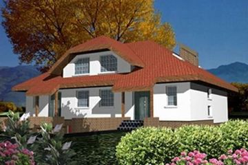  Projekt domu OSL (SLB1035) - projekt domu parterowego z poddaszem - Zdjęcie 1