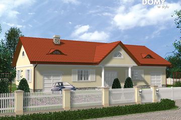  Projekt domu Ruczaj (BSA1285) - projekt domu parterowego - Zdjęcie 1