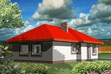  Projekt domu PYT (SLB1050) - projekt domu parterowego - Zdjęcie 1
