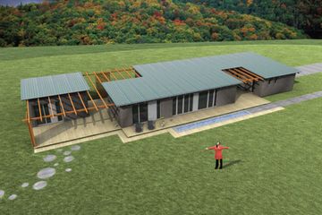  Projekt domu GOŚCINNY (WRG1004) - projekt domu parterowego - Zdjęcie 2