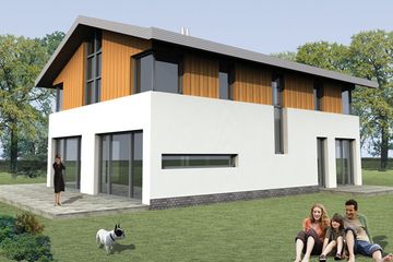  Projekt domu WYGODNY (WRG1012) - projekt domu parterowego z poddaszem - Zdjęcie 1