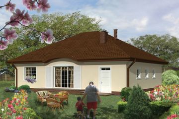  Projekt domu Ascona (KRH1170) - projekt domu parterowego - Zdjęcie 2