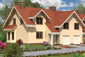  Projekt domu CASSANO (KRH1201) - projekt domu parterowego z poddaszem - Zdjęcie 1