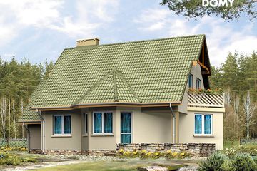  Projekt domu Symfonia 2 (BSA1007) - projekt domu parterowego z poddaszem - Zdjęcie 2